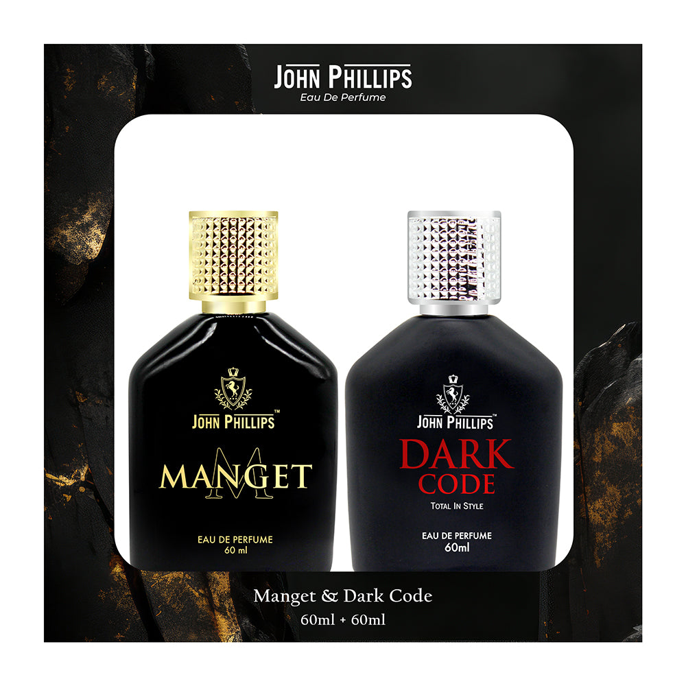 Manget & Dark Code - Fragrance Combo Set for Him ( 60ml + 60ml )