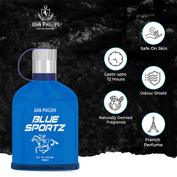 BLUE SPORTZ | Marine Citrus Perfume For Him - 100 ml