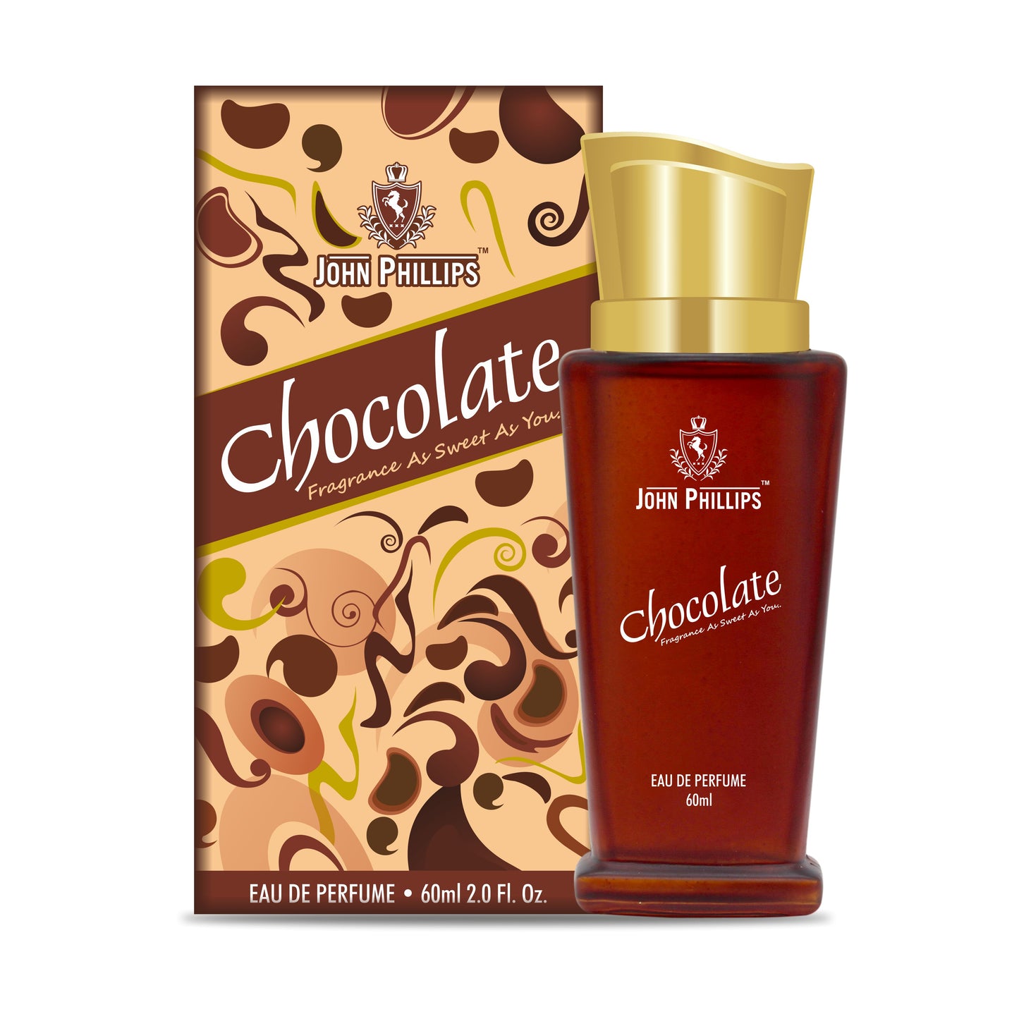 Sandal, Rose, Attarful & Chocolate - Unisex Fragrance Combo Set ( 60ml x 4 )