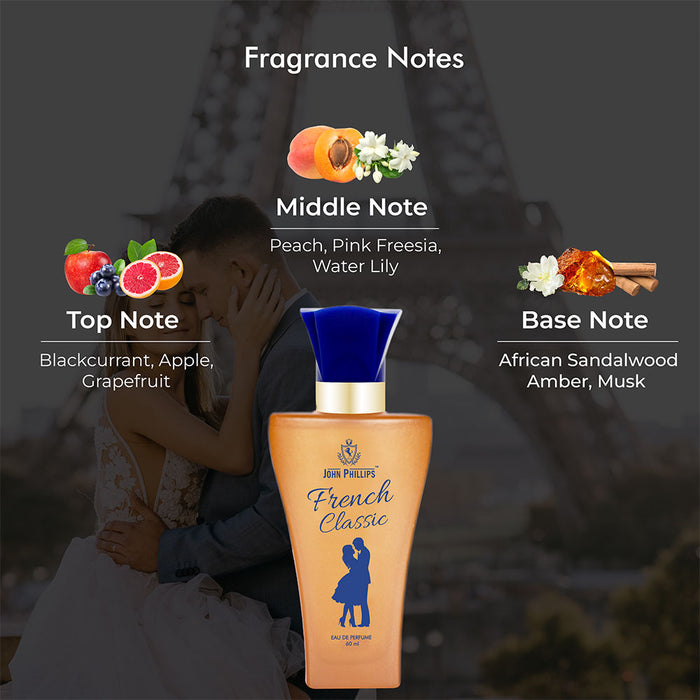 FRENCH CLASSIC | Sweet & Fruity Perfume for Her - 60ml