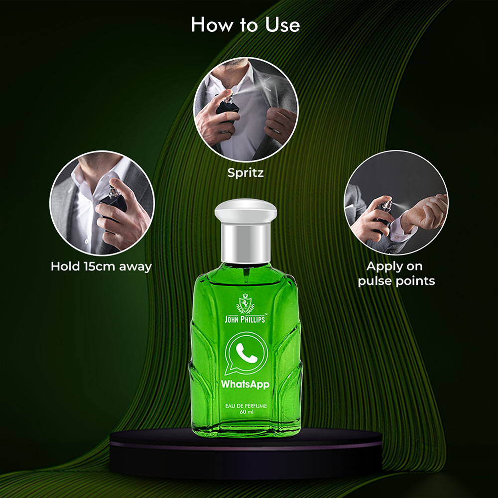 WHATSAPP | Aromatic Citrusy Unisex Perfume - 60ml