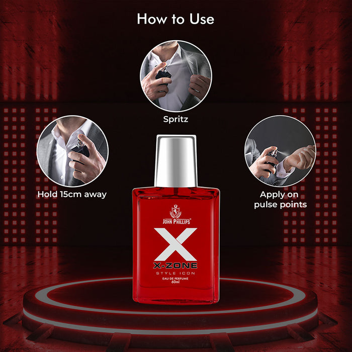 XX-ZONE | Modern Spicy & Musky Sandal Perfume for Him - 60ml