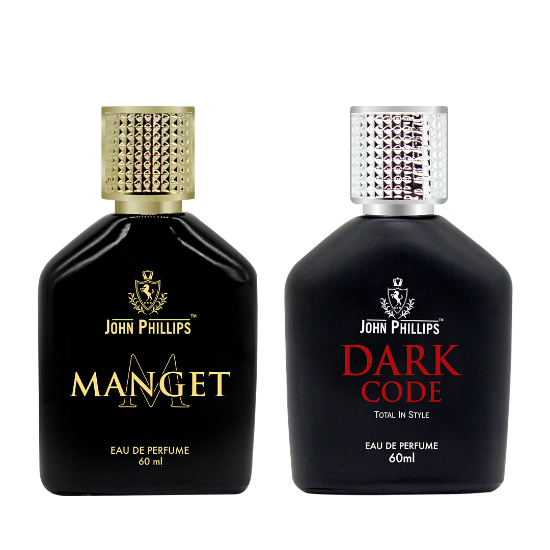 Manget & Dark Code - Fragrance Combo Set for Him ( 60ml + 60ml )