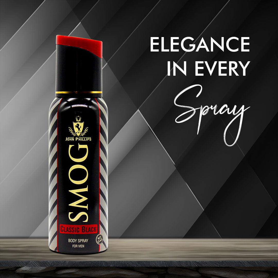 Smog Classic Black No Gas Deo - 120ml