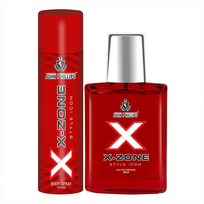 XX-ZONE | Modern Spicy & Musky Sandal Perfume & Deo for Him - ( 60ml + 90ml )