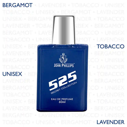525  Aromatic Citrus & Musky  Skin Friendly & Long Lasting  Eau De French Perfume by John Phillips  Ideal for Men & Women  Unisex   Best Fragrance For   Morning & Gym Wear Fragrance