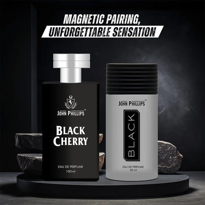 Black Cherry & Black | Fragrance Combo Set for Him ( 50ml + 60ml )