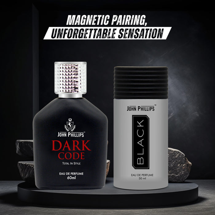 Black & Dark Code | Fragrance Combo Set for Him ( 50ml + 60ml )