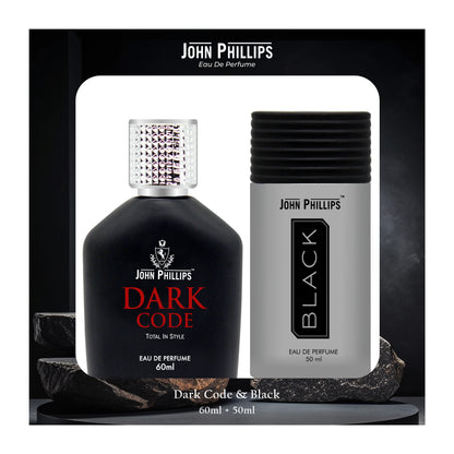 Black & Dark Code | Fragrance Combo Set for Him ( 50ml + 60ml )