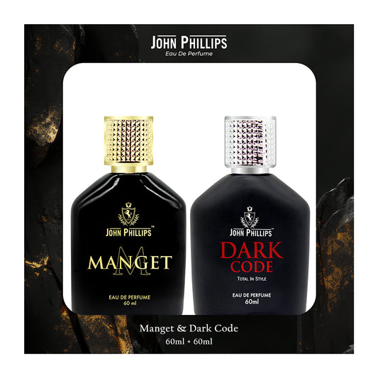 Manget & Dark Code - Fragrance Combo Set for Him ( 60ml + 60ml )