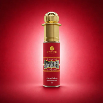 Jannat Ul Firdaus non alcoholic attar perfume 8ml deep musky floral oud fragrance mystical rich long lasting classic attar
