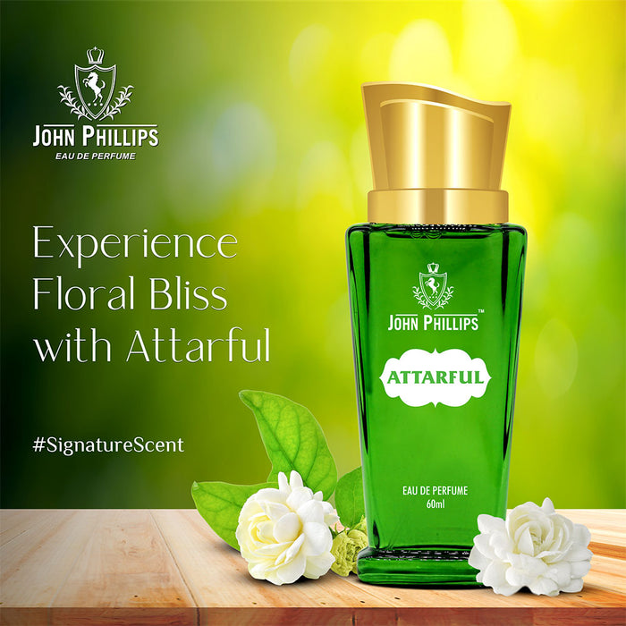 ATTARFUL | Jasmine & Mogra Unisex Perfume - 60 ml