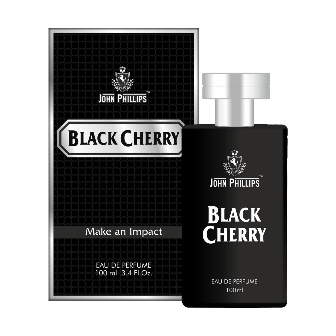 Black Cherry & Titanic Unisex Perfume Combo 100ml + 100ml John Phillips Perfumes