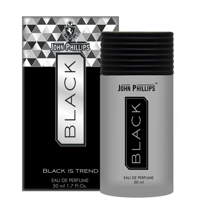 BLACK - Citrusy & Musky | French Perfume Ideal for Men & Women ( Unisex ) - 50 ML