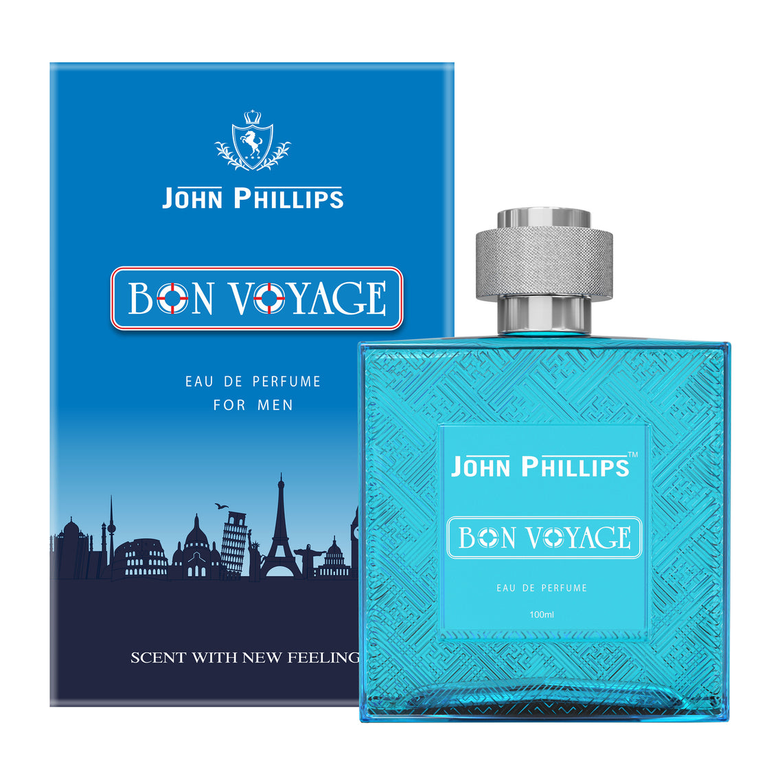 BON VOYAGE Aquatic Marine Perfume for Him 100ml John Phillips