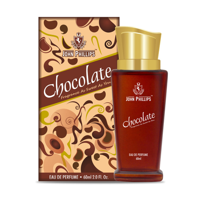 CHOCOLATE | Skin Friendly & Long Lasting Perfume | Unisex Fragrance For Morning,Party & Date  | 60 ML - 1000+ Sprays