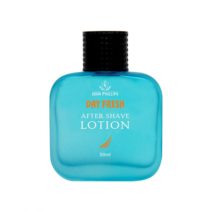 Day Fresh After Shave Lotion with Aloe Vera and Cooling Effect | Marine Aquatic Fragrance | Safe for Sensitive Skin