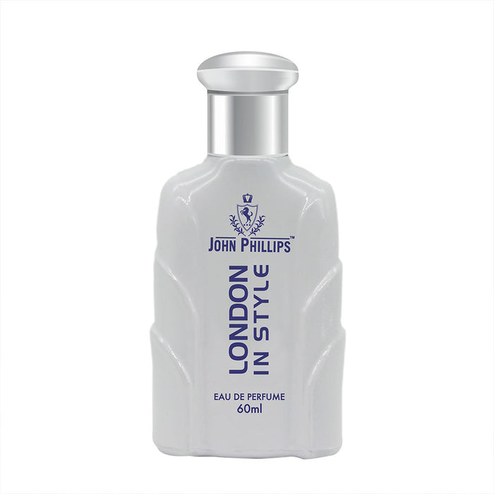 LONDON IN STYLE | Skin Friendly & Long Lasting Perfume | Unisex Fragrance For Morning & Travel | 60 ML - 1000+ Sprays