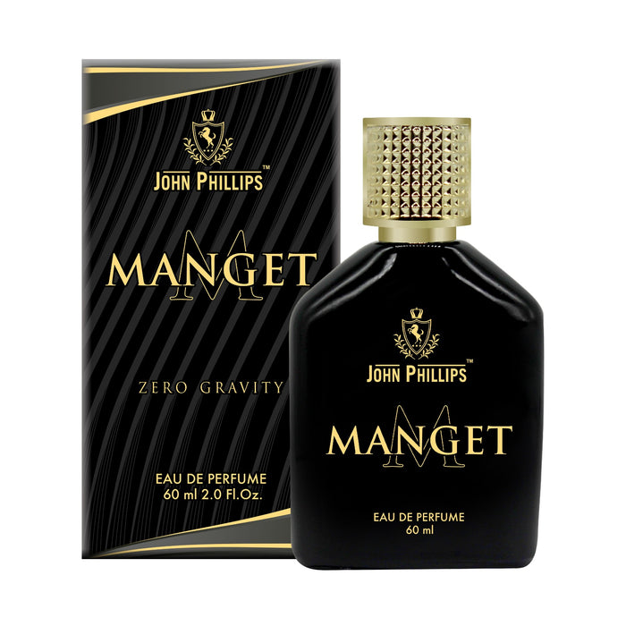 MANGET | Skin Friendly & Long Lasting Perfume | Spicy Unisex Fragrance For Office, Party, Gym & Date | 60 ML - 1000+ Sprays