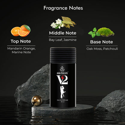 V2 & Black - Unisex Fragrance Combo Set ( 50ml + 50ml )