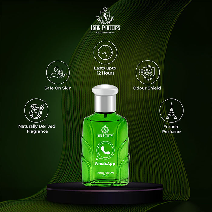 WHATSAPP | Aromatic Citrusy Unisex Perfume - 60ml