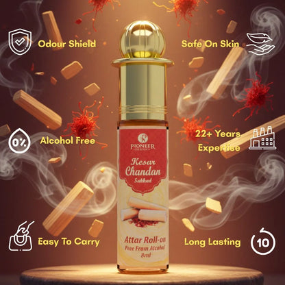 Kashmiri Oudh non alcoholic attar perfume 8ml earthy natural oud fragrance with florals amber moss spices long lasting attar