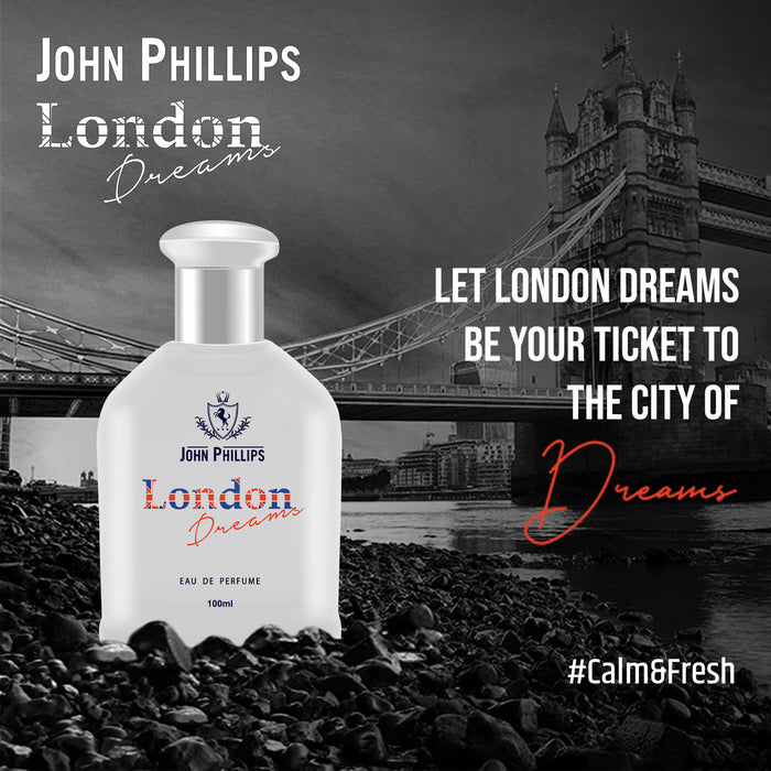 London Dreams & London In Style - Unisex Fragrance Combo Set - 100ml + 60ml