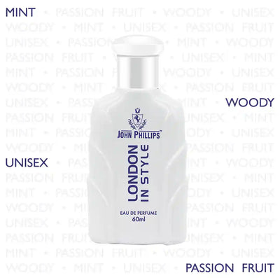 LONDON IN STYLE Musky Woody & Ambery Skin Friendly & Long Lasting Eau De French Perfume by John Phillips Ideal for Men & Women Unisex Best Fragrance For Morning Travel
