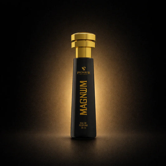 Magnum French perfume 30ml powerful woody fragrance with smoked bergamot leather tobacco amber vanilla long lasting bold perfume