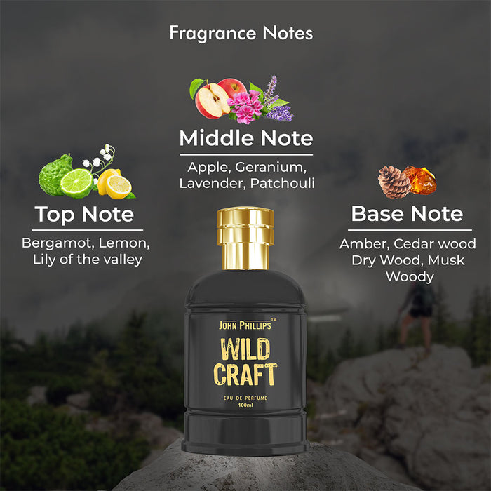 WILDCRAFT | Ambery & Spicy Perfume for Him - 100ml