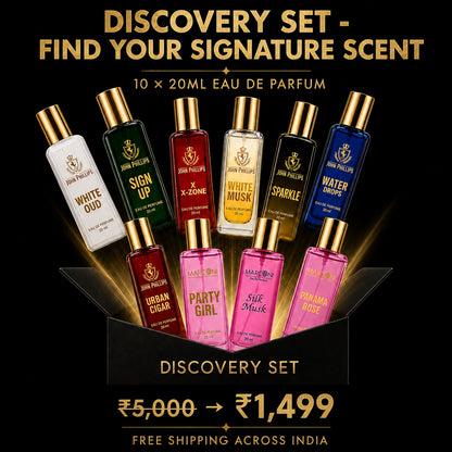 Discovery Perfume Set | 10 x 20ml Unisex Eau De Parfum