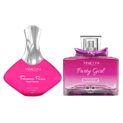 Panama Rose & Party Girl - Fragrance Combo Set for Her ( 100ml + 100ml )