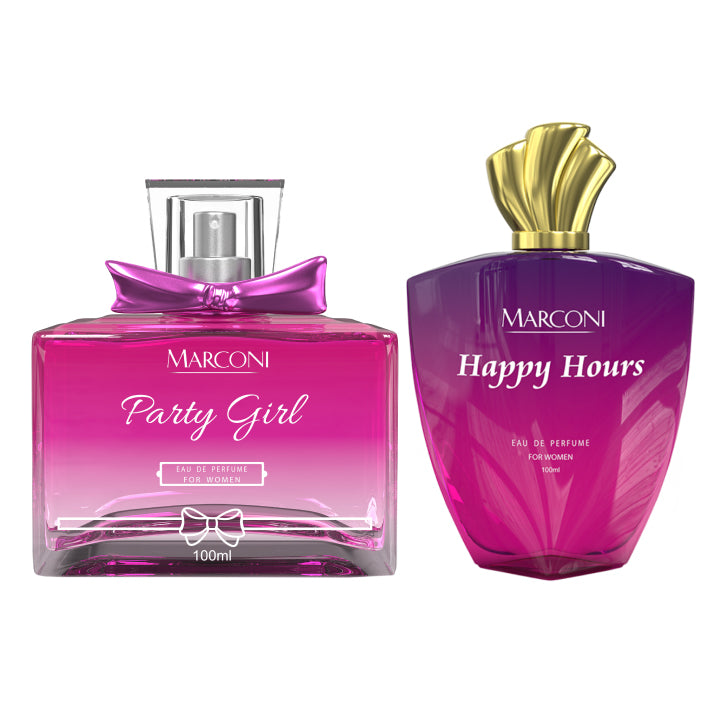 Party Girl & Happy Hour - Fragrance Combo Set for Her ( 100ml + 100ml )