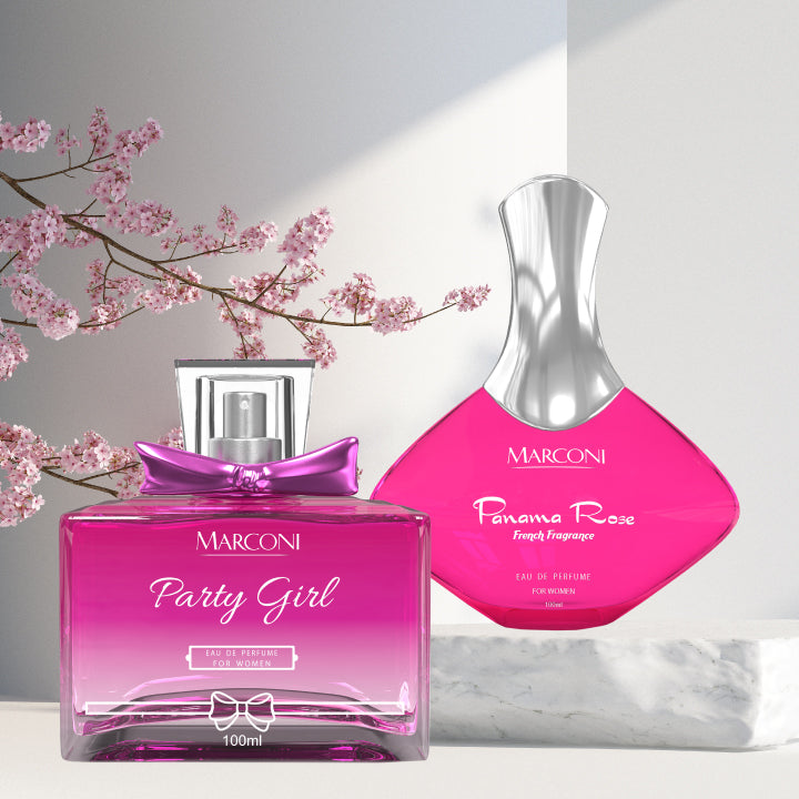 Panama Rose & Party Girl - Fragrance Combo Set for Her ( 100ml + 100ml )