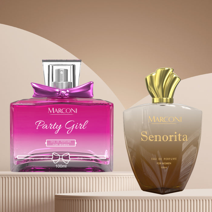 Party Girl & Senorita - Fragrance Combo Set for Her ( 100ml + 100ml )