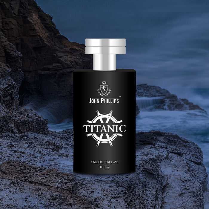 TITANIC | Skin Friendly & Long Lasting Perfume | Unisex Fragrance For Daily, Party & Travel use | 100 ML - 1600+ Sprays