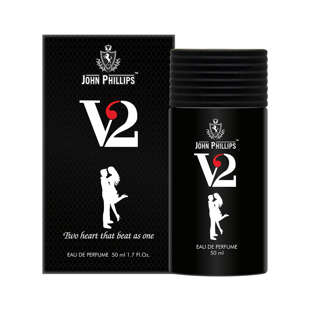 V2 & Black - Unisex Fragrance Combo Set ( 50ml + 50ml )