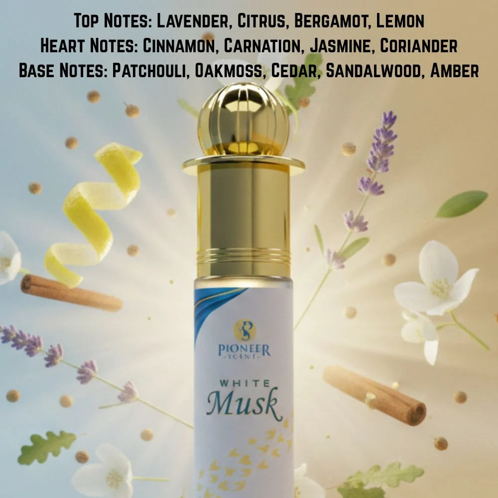 WHITE MUSK | ATTAR ROLL-ON