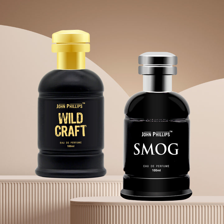 Wild Craft & Smog - Unisex Fragrance Combo Set for Him ( 100ml + 100ml )