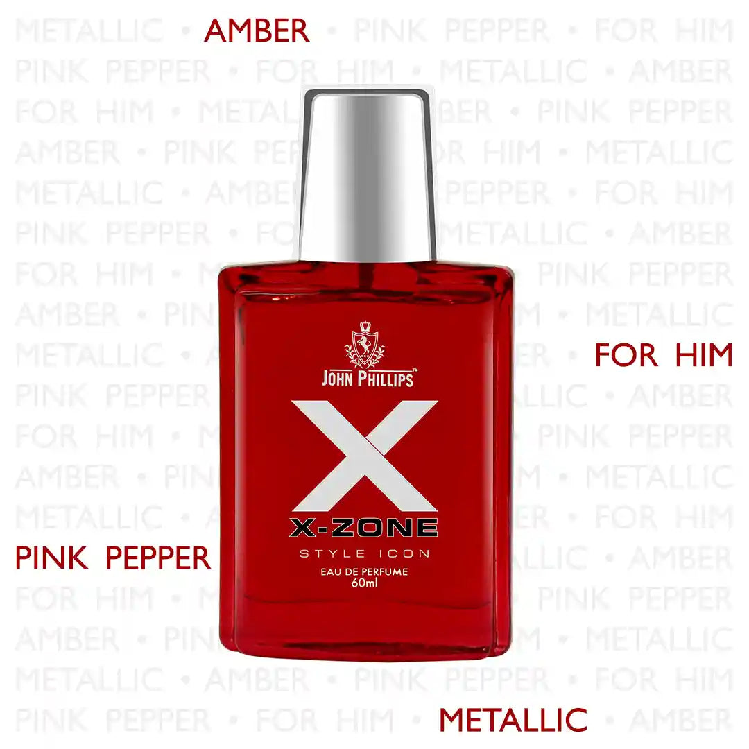 XXZONE  Modern Spicy & Musky Sandal  Skin Friendly & Long Lasting  Eau De French Perfume by John Phillips  Ideal for Men & Women  Unisex   Best Fragrance For   Morning  Gym