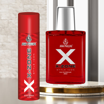 XX-ZONE | Modern Spicy & Musky Sandal Perfume & Deo for Him - ( 60ml + 90ml )