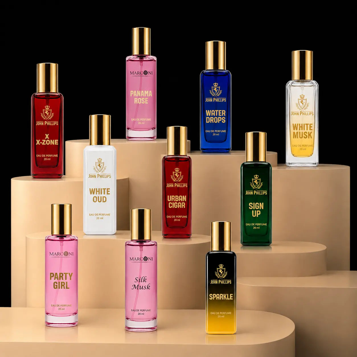 Discovery Perfume Set | 10 x 20ml Unisex Eau De Parfum