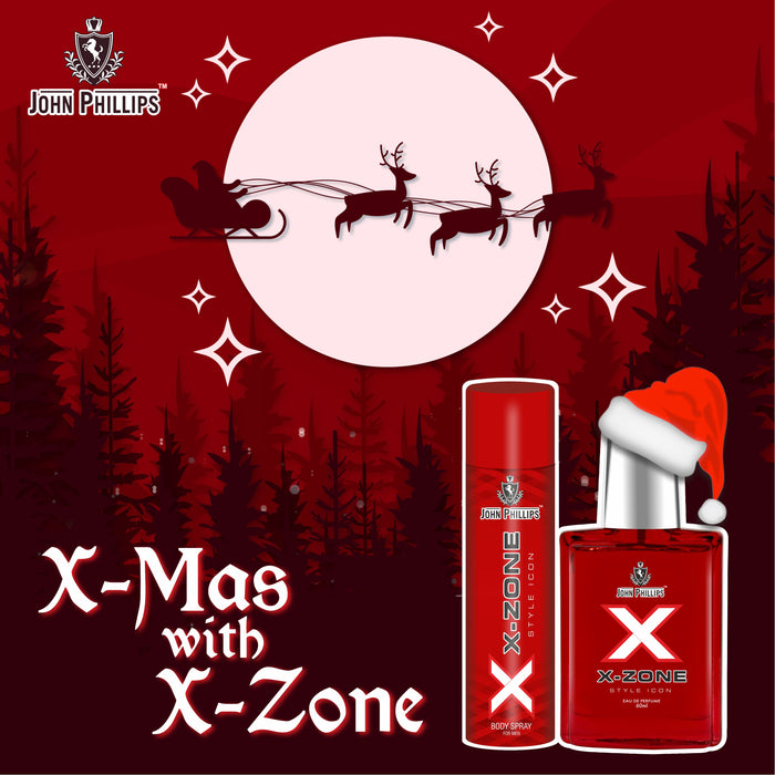 XX-Zone style icon eau de perfume & deodorant combo pack - John Phillips Perfumes