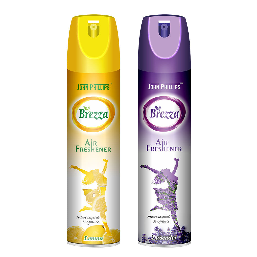 JOHN PHILLIPS BREZZA LEMON & LAVENDER AIR FRESHENER