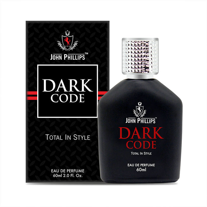 DARK CODE | Skin Friendly & Long Lasting Spicy Perfume | Unisex Fragrance For : Party & Date | 60 ML - 1000+ Sprays